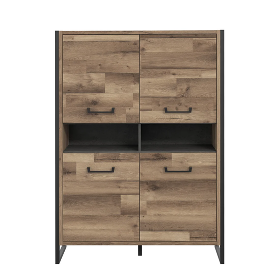 Latrobe 4 -Door 10 -Shelf Storage Cabinet