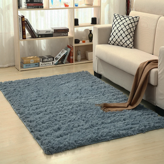 Meacham Handmade Shag Grey Rug