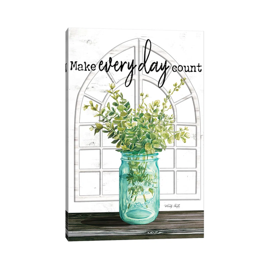 Make Everyday Count by Cindy Jacobs - Graphic Art on Canvas