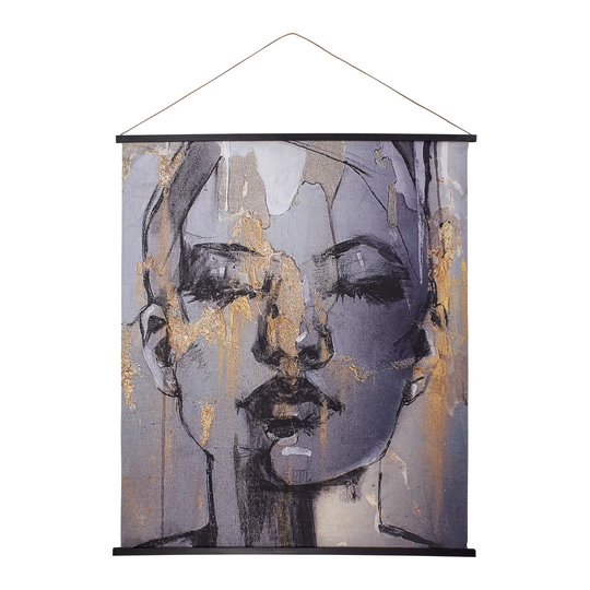 Woman Face Wall Hanging