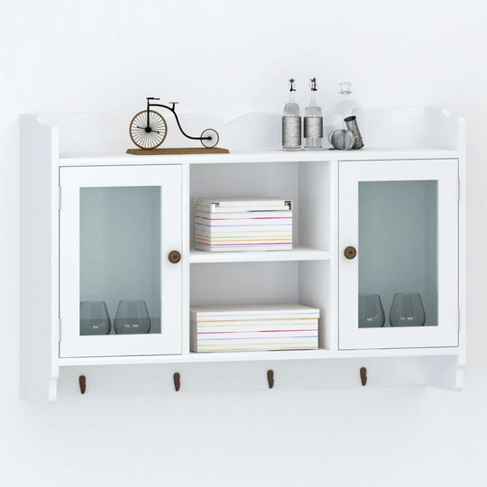 Mcclellan 44cm H x 68cm W x 17cm D MDF Standard Wall Cabinet
