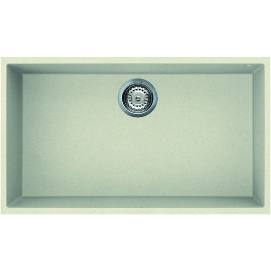 Quadra 130 Granite Cream Single Bowl Undermount Sink - Reginox
