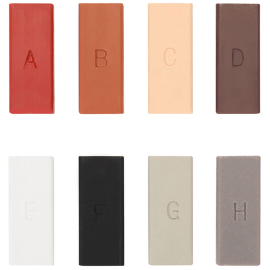 8PCS Ceramic Tile Repairing Kit Wax System Scratch Repairing Crack Fill Tile Surface Repairing Scratches Mending Only Consumables,model: only Wax