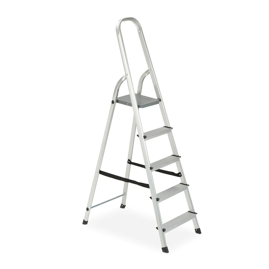 Wickersham 5-Step Aluminum Step Stool