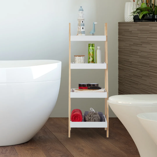 Cabrera 34.5Cm W x 98.5Cm H x 36Cm D Free-Standing Bathroom Shelves