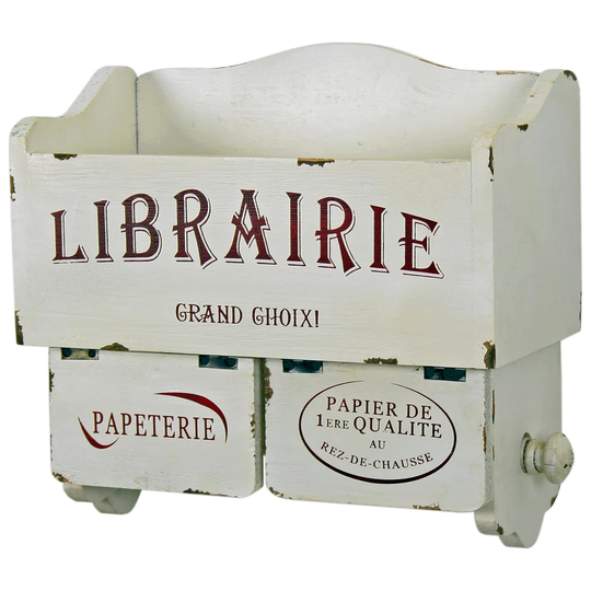 Librarie Wall Mounted Toilet Roll Holder