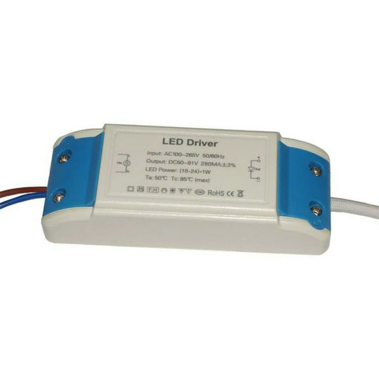Blaues Gehäuse 24W LED-Treiber Netzteil Transformator AC - 240V - DC Konstantstrom LED-Treiber