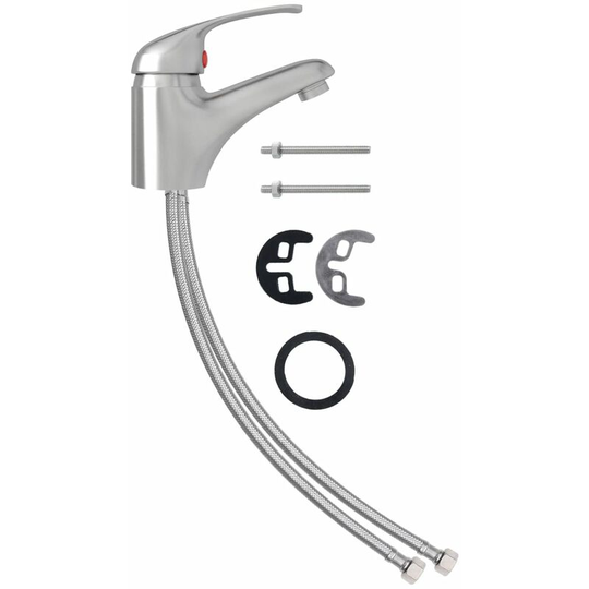 Vidaxl - Basin Mixer Tap Silver 13x10 cm Silver