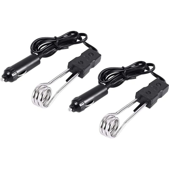 Perlerare - 12V/24V car immersion heater electric heating element suitable for outdoor camping 12V