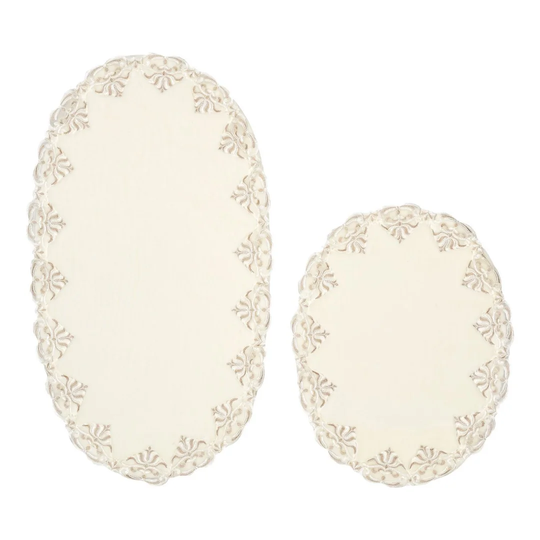 Tyler 2 Piece set Oval Bathmat