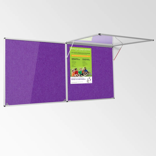 Corridor Wall Mounted Bulletin Board