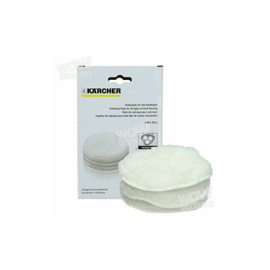 Karcher All Round Polishing Pads - Pack of 3 2.863-193.0 / 2.863193.0