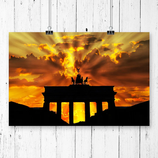 "Brandenburger Tor Berlin Germany" Graphic Art