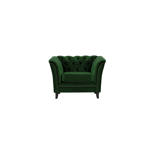 Marilyn 102Cm Wide Tufted Velvet Armchair