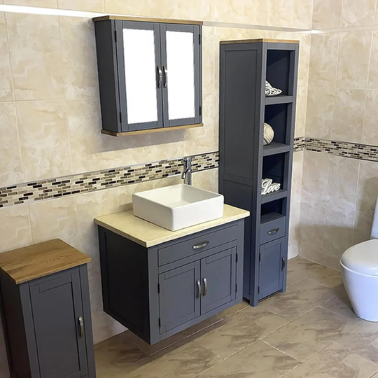 Brampt 750mm Wall Hung Single Vanity Unit