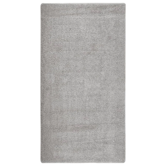 Symple Stuff Shaggy Rug Light Grey Anti Slip