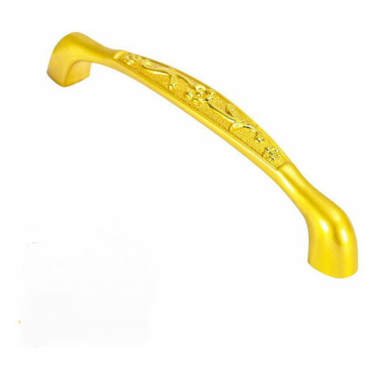 4.48 Inches Long Antique Arch PullsVintage Cabinet Handles Furniture Door Handles Pack of 5-Gold