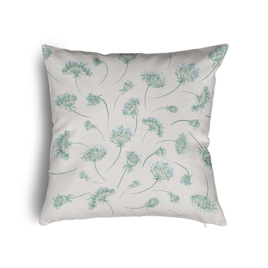 Dajerin Down Floral Square Scatter Cushion with Filling