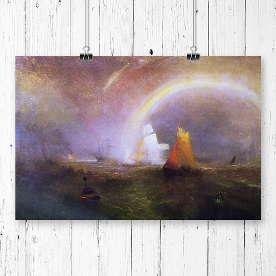 'The Wreck Buoy' by J.M.W. Turner Printing Print
