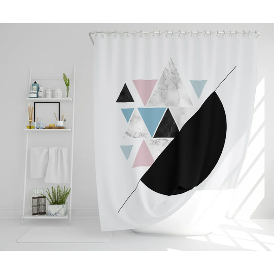 Knox Polyester Shower Curtain