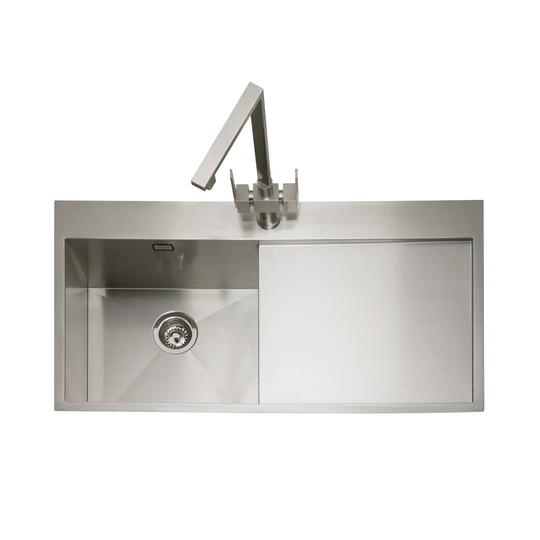 Cubit 100cm x 52cm Single Inset Kitchen Sink