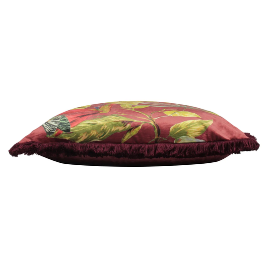 Haman Feathers Floral Scatter Cushion with filling