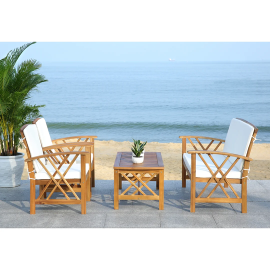 Aana 4 - Person Chair with Cushions