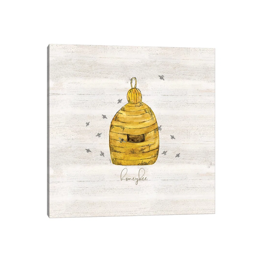 Bee's Life VI-Honeybee - Print on Canvas