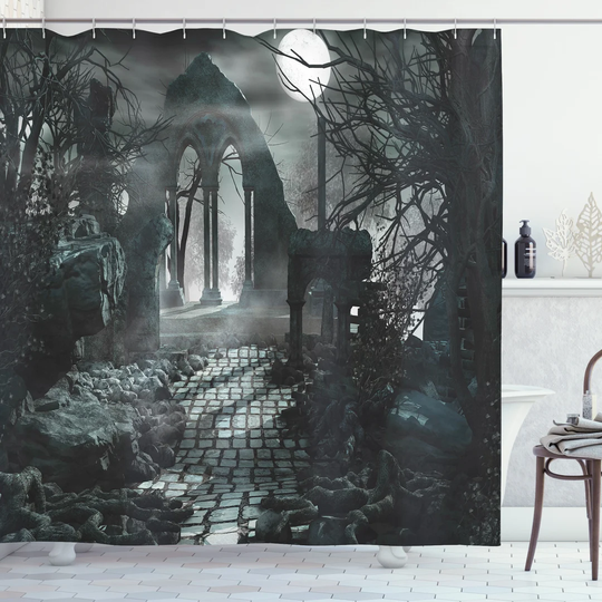 Beighley Polyester Shower Curtain Set