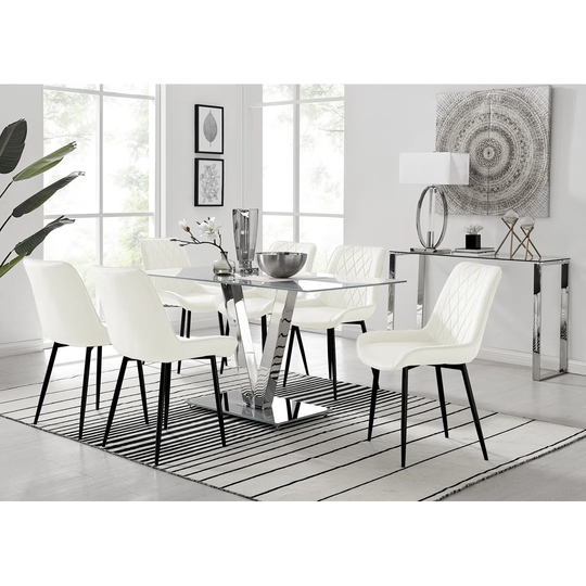 Waukena 6 - Person Dining Set