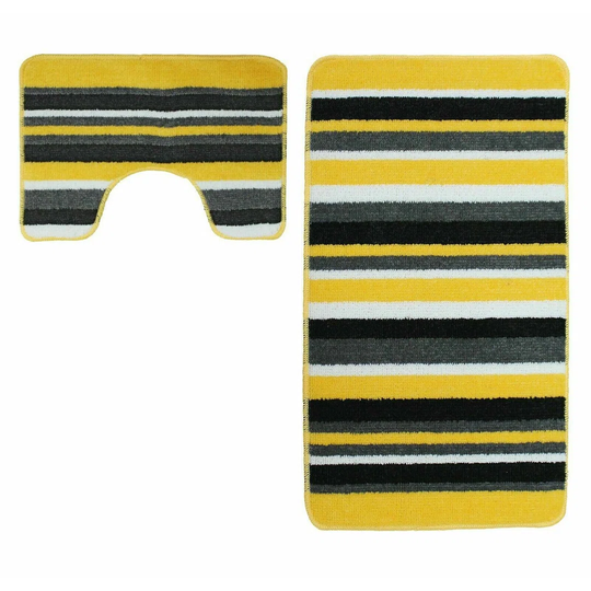 Faida 2 Piece Bath Rug Set