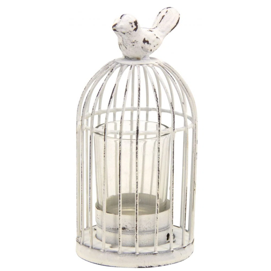 17" Metal Tabletop Lantern