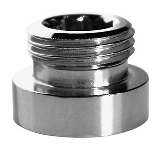 Metal Adaptor Reduction for Water Faucet Tap 24mm Female to 1/2' bsp Male Joiner