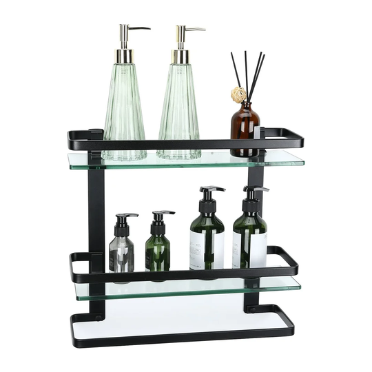 Schreiber Drill & Screw Mount Stainless Steel Shower Caddy