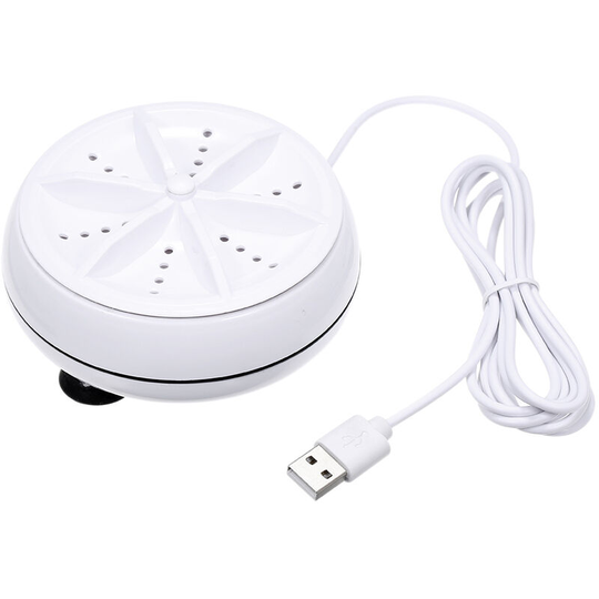2in1 Mini Washing Machine Portable Personal Rotating Turbine Washer with usb Cable Convenient for Travel Home Business Trip (B),model:B