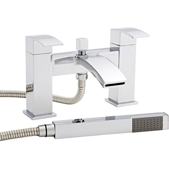 Kartell Flair Brass Bath Shower Mixer