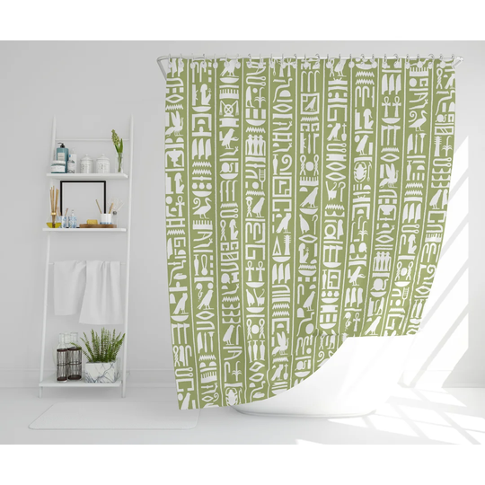 Regni Polyester Shower Curtain