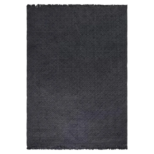 Johan Cotton Charcoal Rug