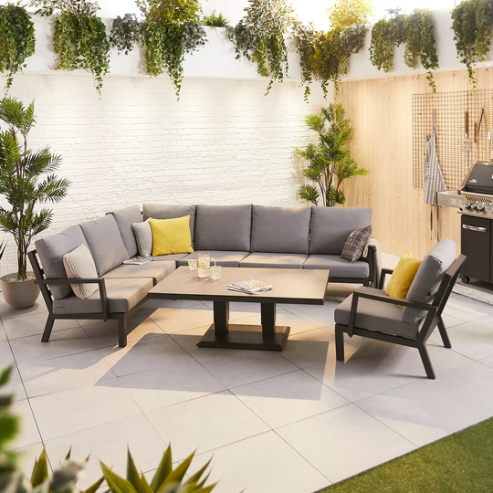 Neco 7 Seater Corner Sofa Set