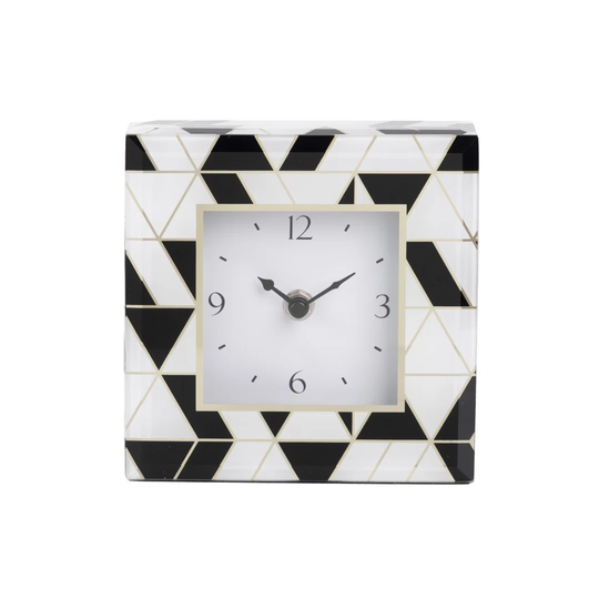 Tabletop Clock in BLACK / WHITE