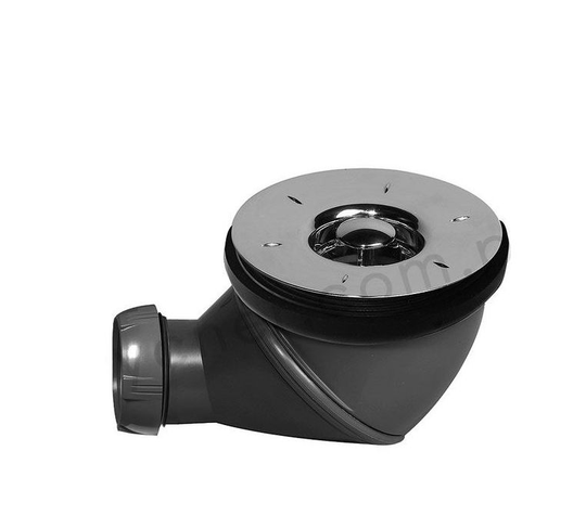 James Multi Directional Shower Waste Drain 90mm 360 degree High Flow - Wirquin