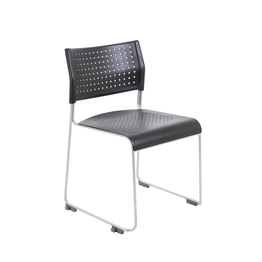 Armless Public Stacking Chair