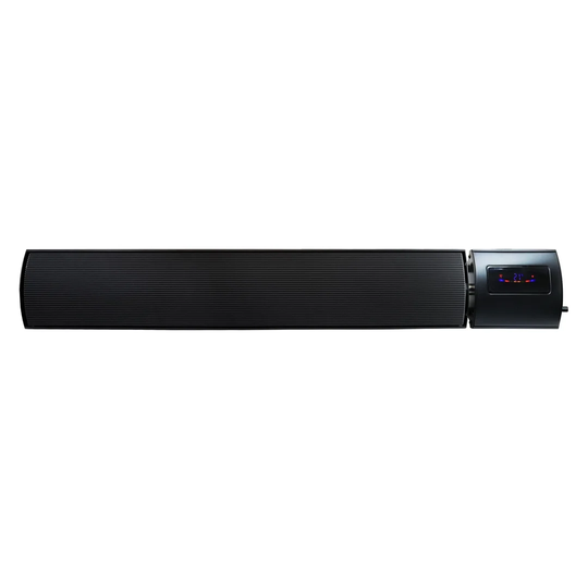 2400W Helios Wi-Fi Remote Controllable Infrared Bar Heater Black