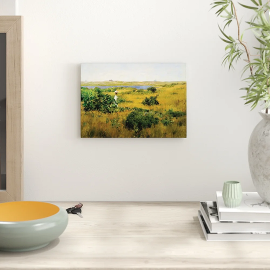 'Summer at Shinnecock Hills' by William Merritt Chase Painting Print