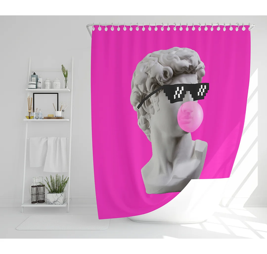 Elizabeth-Tazmin Polyester Shower Curtain