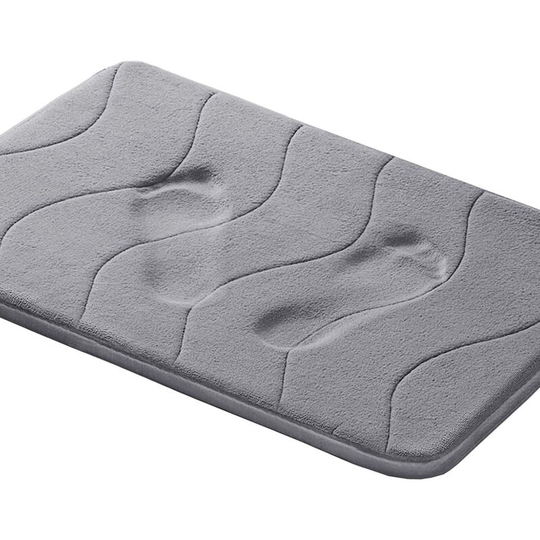 Ilovemilan - Flannel Memory Foam Floor Mat Bathroom Kitchen Anti-Slip Absorbent Floor Mat
