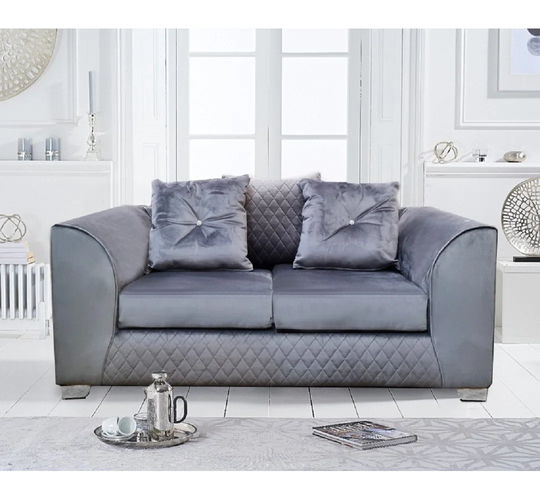 Sonoran 155Cm Velvet Round Arm Loveseat Sofa