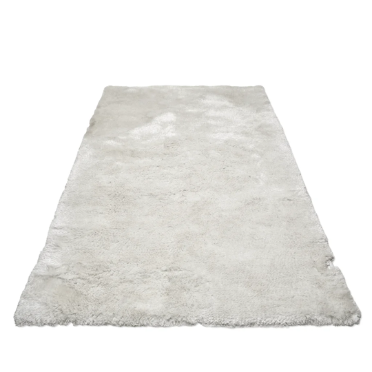 Engram Handmade Shag White Rug