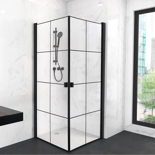 Edmundson Framed Glass Shower Door