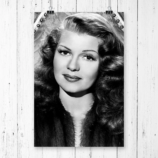 'Rita Hayworth' Graphic Art